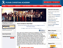Tablet Screenshot of pennchristian.org